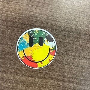 4/$10 Smiley Face Sticker